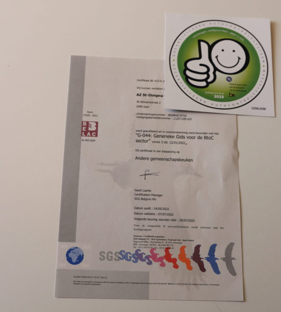 Smiley-label Ziekenhuis Geel