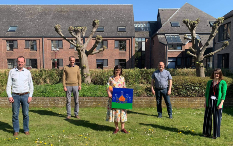 Foto: Jeroen Thomas, Bart De Bakker, An Haekens, Luc Bemelmans en Judith Cockx